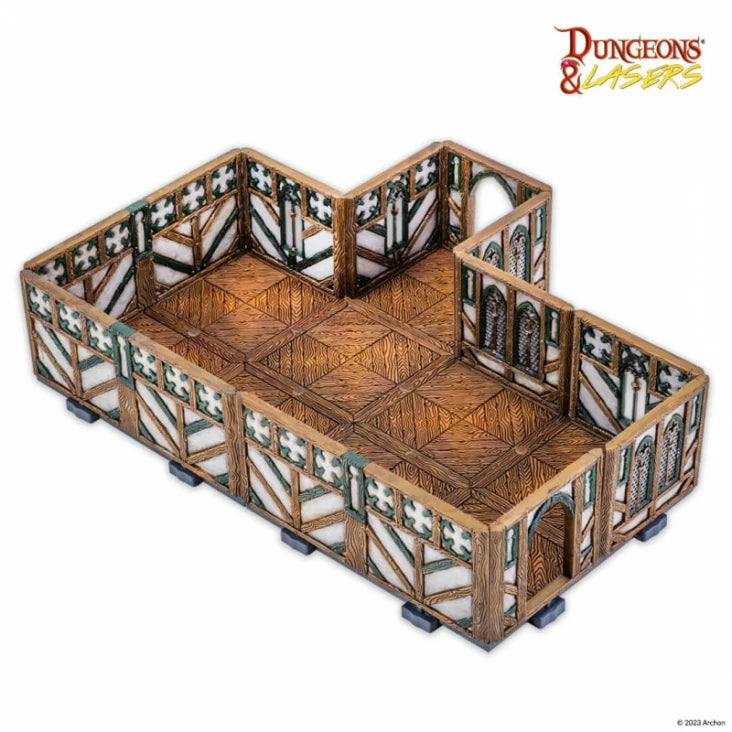 Dungeons & Lasers Terrain: Tudor Mansion