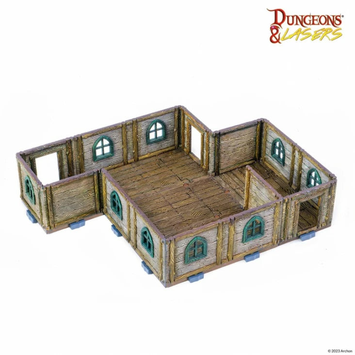 Dungeons & Lasers Terrain: Wooden Cottage