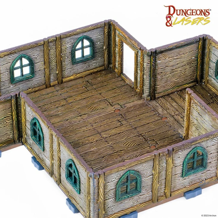 Dungeons & Lasers Terrain: Wooden Cottage
