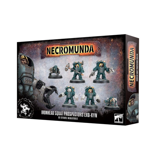 Warhammer Necromunda: Ironhead Squat Prospectors Exo-Kin