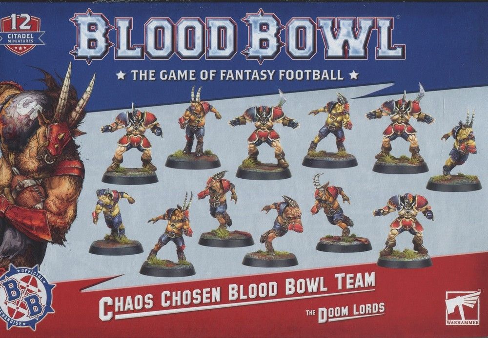 Warhammer Blood Bowl - Chaos Chosen Team