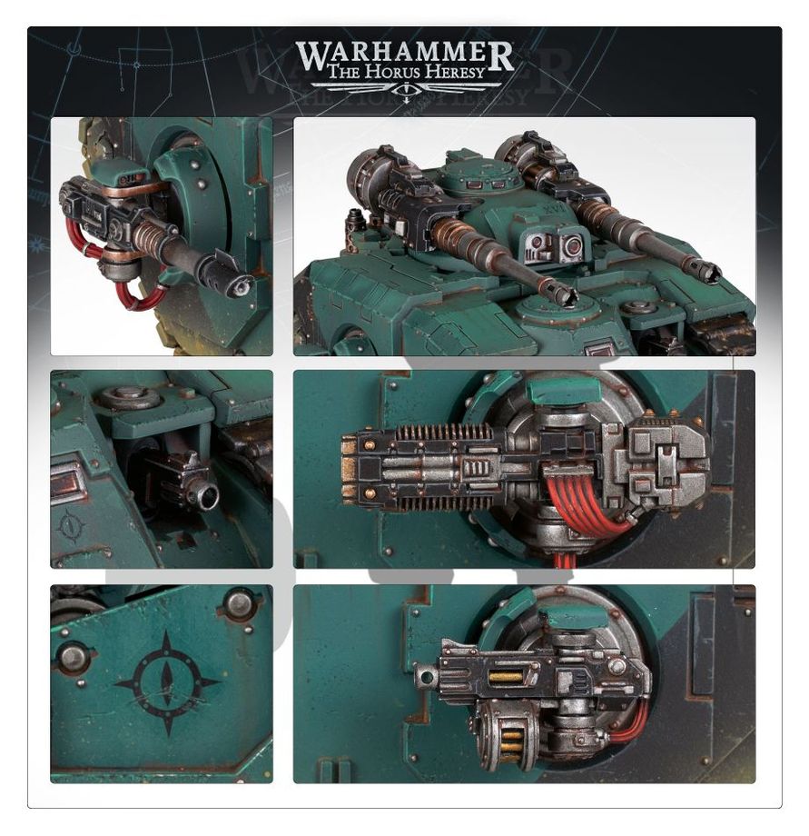 Sicaran Battle Tank - Legiones Astartes: Warhammer: The Horus Heresy