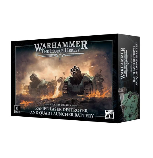 Warhammer The Horus Heresy: Legiones Astartes - Rapier Laser Destroyer and Quad Launcher Battery