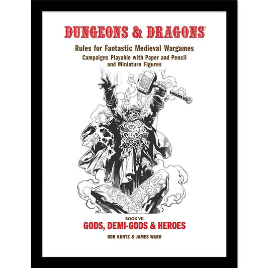 Dungeons & Dragons (Gods, Demi-Gods & Heroes) Art Print