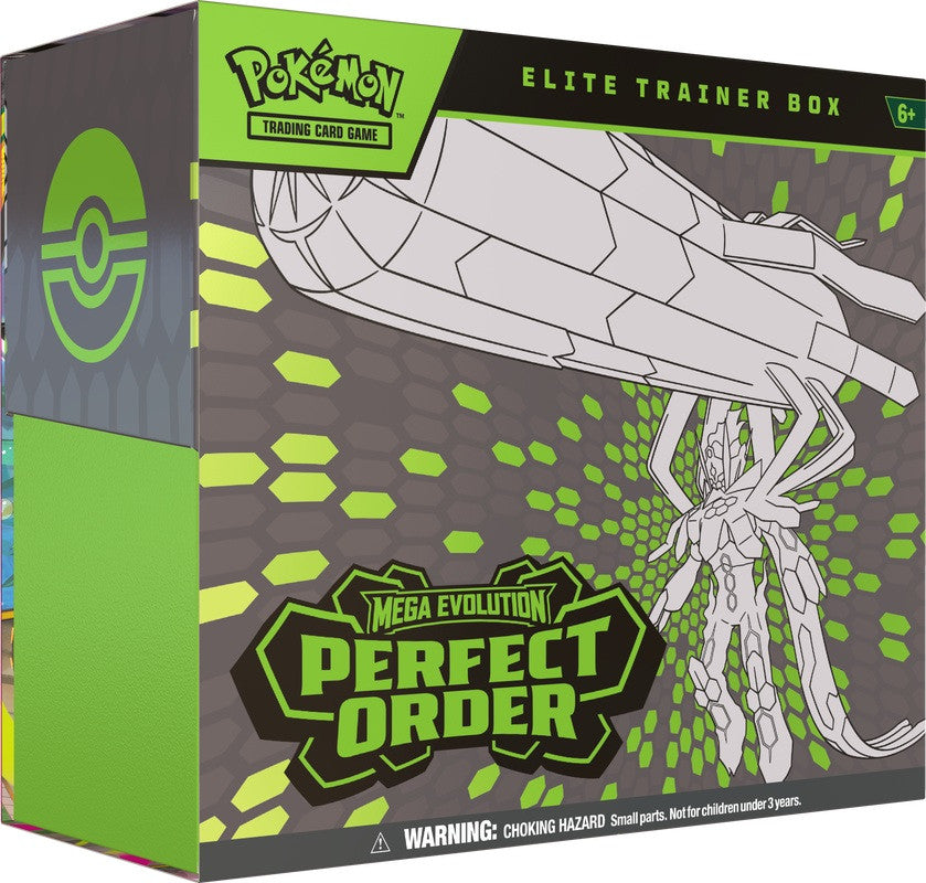 Pokemon Mega Evolutions Perfect Order: Elite Trainer Box - Mega Zygarde (PREORDER 27/3/26)