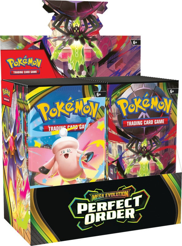 Pokemon Mega Evolutions Perfect Order: Booster Box (PREORDER 27/3/26)