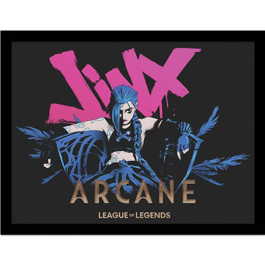 Arcane (Jinx) Collector Print (Framed)