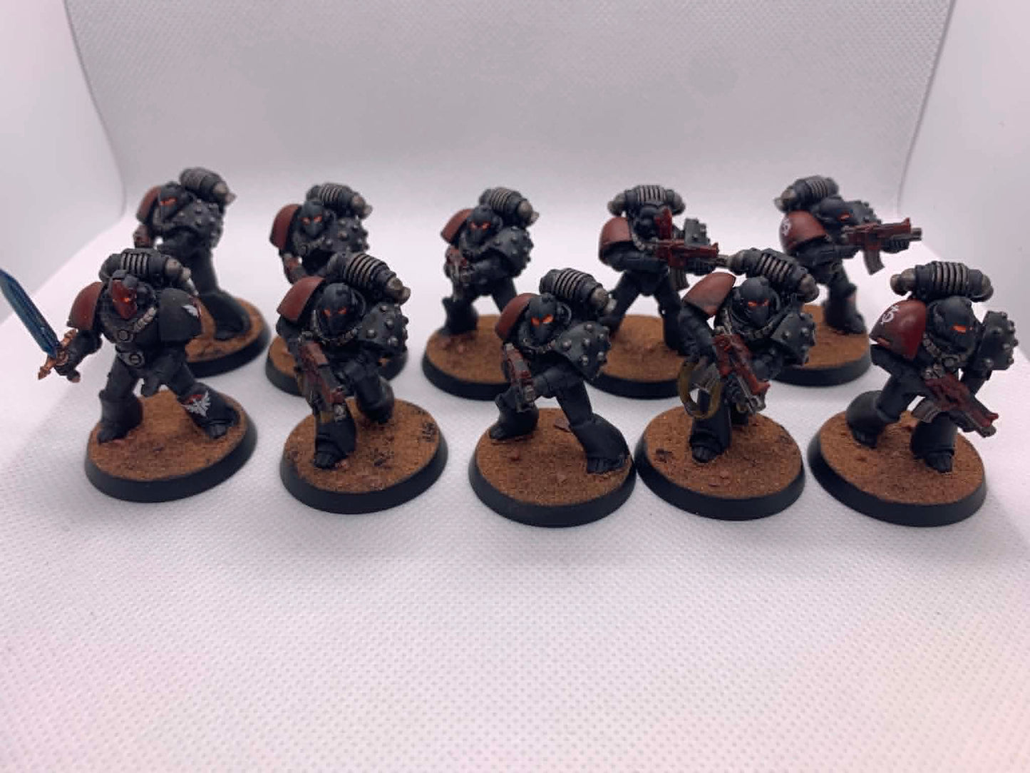 (Preowned) Horus Heresy - MkVI Tactical Marines x10 [Dark Angels]