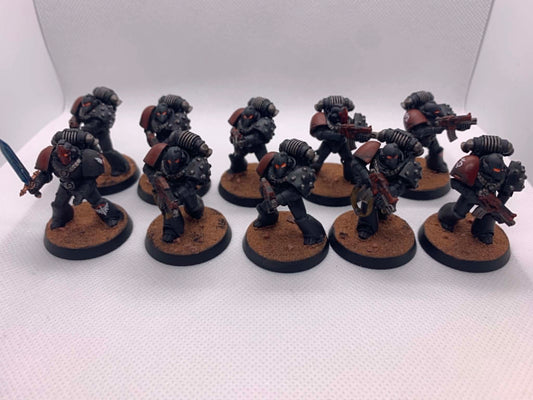 (Preowned) Horus Heresy - MkVI Tactical Marines x10 [Dark Angels]