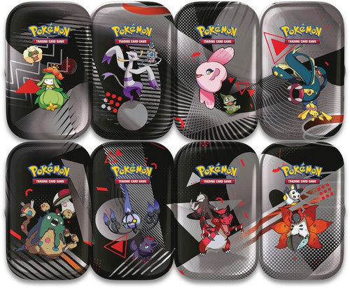 Pokemon: Black Bolt & White Flare - Unova Mini Tin Bundle (Set of 8 Tins)