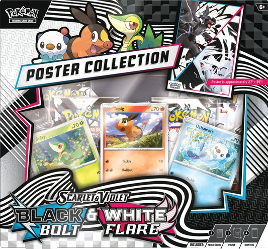 Pokemon: Black Bolt & White Flare - Unova Poster Collection