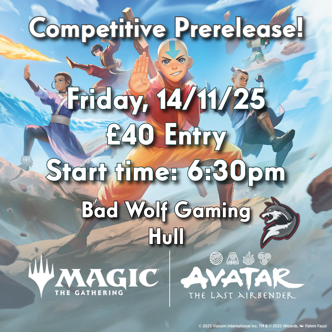 Magic: The Gathering | Avatar The Last Airbender Competitive Prerelease Event Ticket