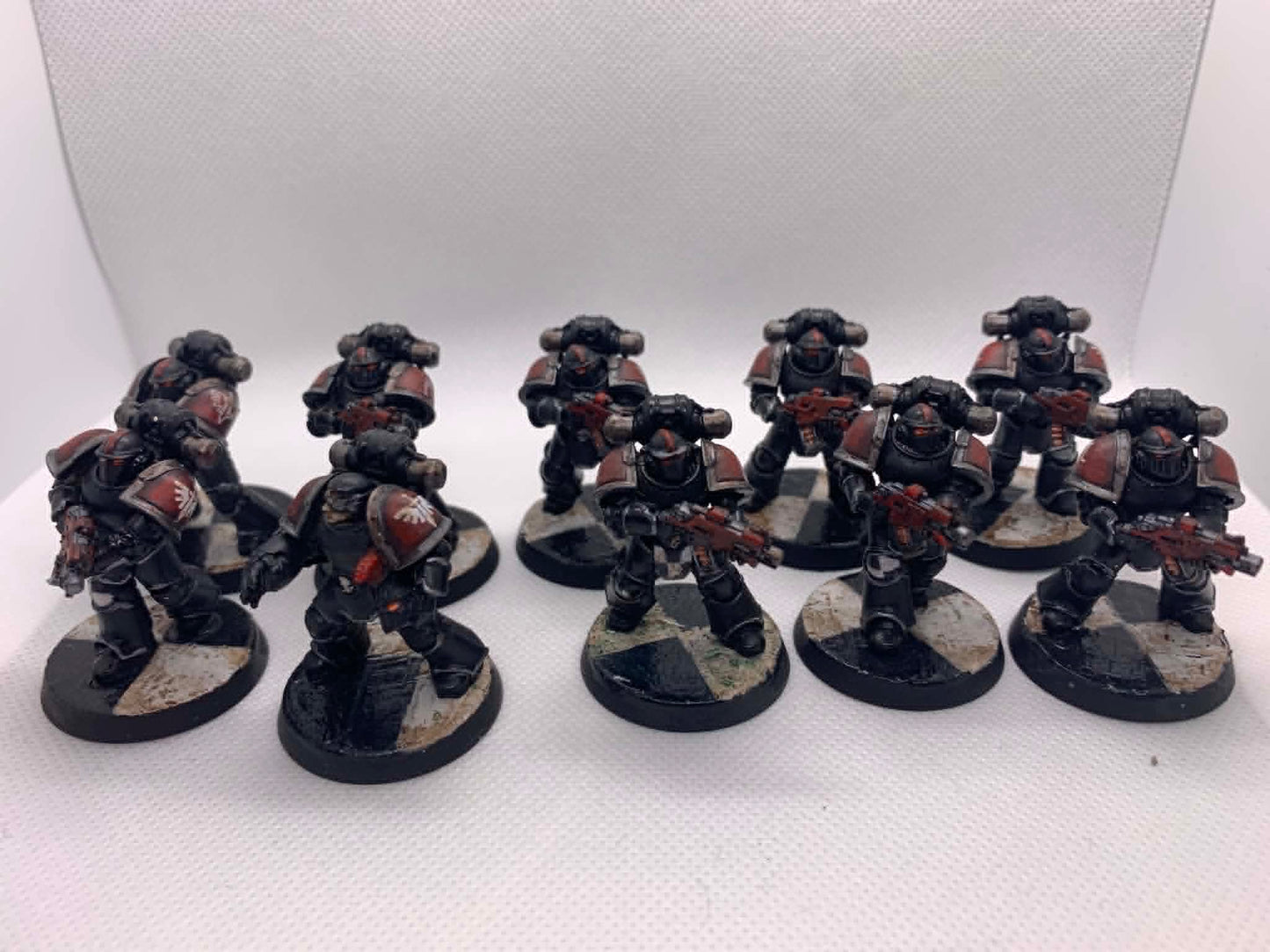 (Preowned) Horus Heresy - MkIII Tactical Marines x10 [Dark Angels]