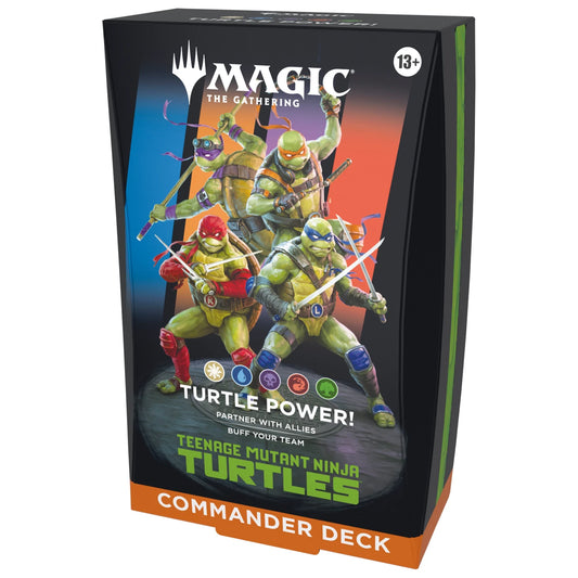 Magic the Gathering: Teenage Mutant Ninja Turtles Commander Deck - Turtle Power!