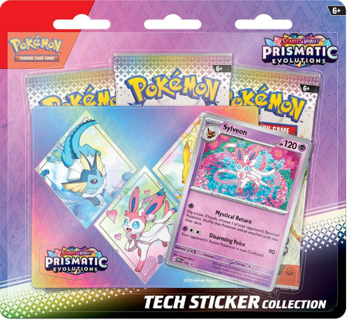 Pokemon: Prismatic Evolutions - Tech Sticker Collection (Sylveon)