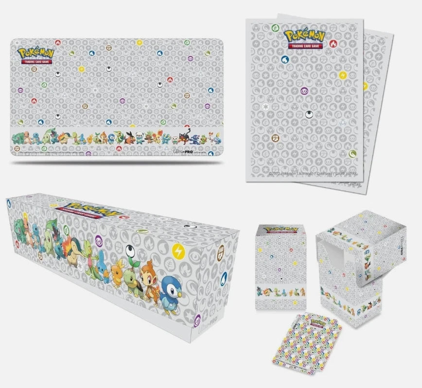 Pokemon: Ultra Pro Pokémon First Partner Accessory Bundle (Playmat, Deckbox, Sleeves)